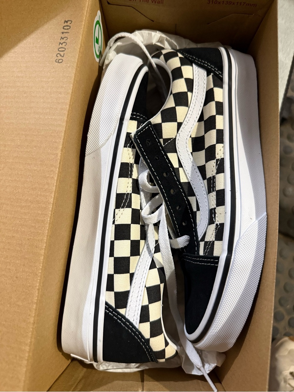 Checkered Vans